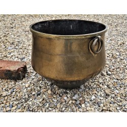 Heavy Brass Fireside Bucket